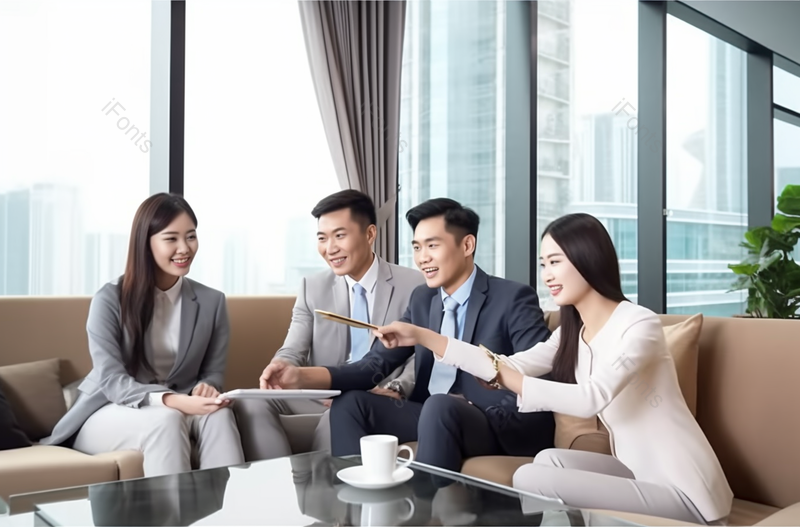 男性成年人办公室工作金融销售业务商务青年夫妇和汽车销售人员,高清,摄影图,摄影图片,图片大全,摄影图免费下载